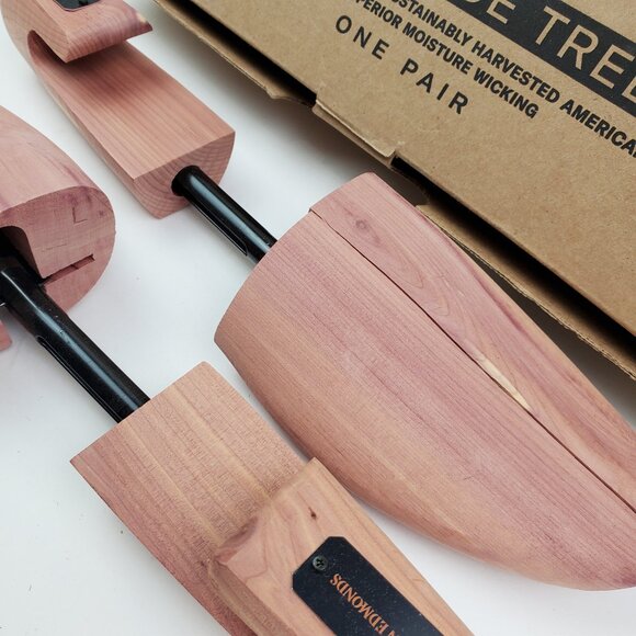 Allen Edmonds Shoe Trees Cedar Wood Combination USA Men's XL 11W-14N Unused NIB - Picture 9 of 9